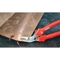 Cisaille d&eacute;sax&eacute;e polyvalente, Longueur de coupe de 1-5/8", Coupe Droit Cintas