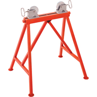Support ajustable no AR99 a/rouleau en acier, 36" Capacit&eacute; max. de tuyau, 2500 lb Capacit&eacute; de charge max. Cintas