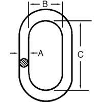 Maillon maître Cam-Alloy Cintas