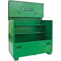 Jobsite Chest, 60" W x 30" D x 48" H, Green Cintas
