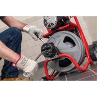 D&eacute;gorgeoir auto-aliment&eacute; K-400 a/c&acirc;ble C-45IW, &eacute;lectrique, 1/2" x 75' et 3/8" x 100' Cintas