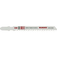Jigsaw Blade, Bi-Metal, T-Shank, 4" L, 6 TPI Cintas