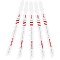 Jigsaw Blade, Bi-Metal, T-Shank, 4" L, 6 TPI Cintas