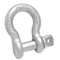 Anchor Shackle, 3/16", Screw Pin, Hot Dip Galvanized Cintas