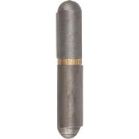 Charni&egrave;re &agrave; souder, 0,315" dia. x 1,575" lo, Acier doux a/goupille fixe en acier Cintas