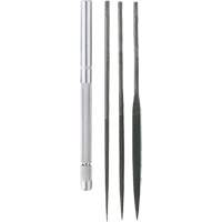 Needle File Set with Handle, 4 Pcs Cintas