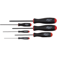 Ball Driver Screwdriver Sets - Metric, 6 Pcs. Cintas