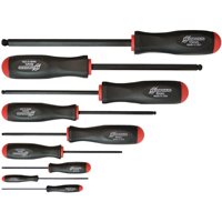 Ball Driver Screwdriver Sets - Metric, 9 Pcs. Cintas