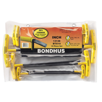 Ball Driver&reg; Hex Keys Set, 10 Pcs., Imperial Cintas