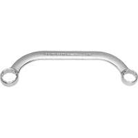 Box End Wrench, 12 Point, 5/8"/9/16", 15° Offset, Plain Finish Cintas