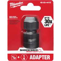 Adaptateur de douille carr&eacute;e &agrave; hexagonale pour tournevis &agrave; percussion Shockwave, Chocs, Prise 1/4", Douille 1/2", 1,875" lo Cintas