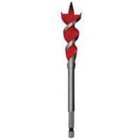 Speed Feed Wood Bit, 1/2", 6-1/2" Length, 1/4" Hex Shank Cintas