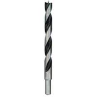 Brad Point Wood Bit, 7/16", 5-1/2" Length, 3/8" Shank Cintas