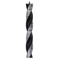 Brad Point Wood Bit, 1/2", 6" Length, 3/8" Shank Cintas