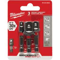 Shockwave Impact Driver Socket Adapter Set, 1/4" Drive Size, Ball, 1-7/8" L Cintas