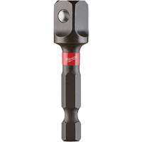 Shockwave Impact Driver Socket Adapters, 1/4" Drive Size, 3/8" Male Size, Ball, 1-7/8" L Cintas