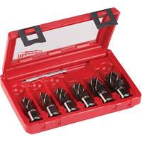 Annular Cutter Drill Bit Set, 6 Pieces, High Speed Steel Cintas