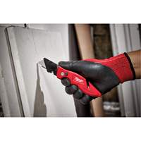Fastback Flip Utility Knife, 2" Blade, Carbon Steel Blade, Metal Handle Cintas
