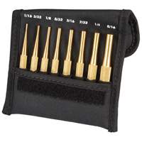 Brass Drive Pin Punch Set, 8 Pieces Cintas
