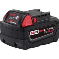 Bloc-piles &agrave; capacit&eacute; &eacute;tendue M18 Redlithium XC5.0 , Lithium-ion, 18 V, 5 A Cintas