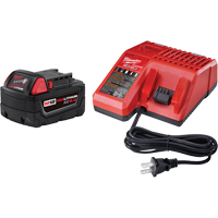 M18 Redlithium XC 5.0 System Starter Kit, 18 V, Lithium-Ion Cintas