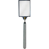 Inspection Mirror, Rectangular, 3-1/2" L x 2-1/2" W, Telescopic Cintas