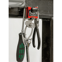 On/Off Magnetic Hanging Hooks, 5-3/4" Length, 1-3/4" Diameter, 35 lbs. Capacity Cintas