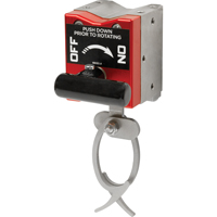 On/Off Magnetic Hanging Hooks, 7-5/8" Length, 2-1/2" Diameter, 110 lbs. Capacity Cintas
