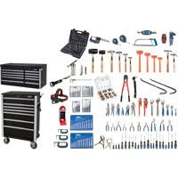 Ensemble d'outils ultime avec coffre en acier et chariot, 358 morcea Cintas