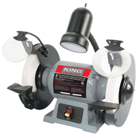 Bench Grinder, 8" Wheel Diameter, 1/2 HP, 1750 RPM Cintas