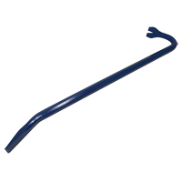 Barre de d&eacute;molition &agrave; col-de-cygne, Largeur de 7/8", Longueur de 24" Cintas