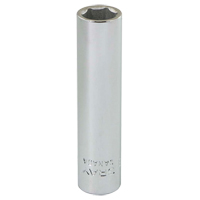 Socket, 8 mm, 1/4" Drive, 6 Points Cintas