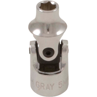Douille cardan, Prise 1/4"/6 mm, 6 pans Cintas