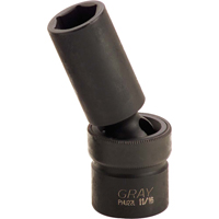 Douille &agrave; joint universel, Chocs, 3/8", Prise 1/2", 6 pans Cintas