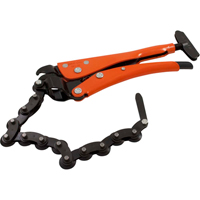 Locking Chain Clamp Pliers, 10-1/2" Length, Omnium Grip Cintas