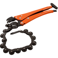 Locking Chain Pipe Cutter Pliers, 12-1/2" Length, Omnium Grip Cintas