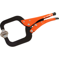 Locking Pliers, 7" Length, C-Clamp Cintas