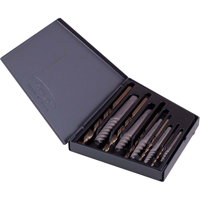 Combination Screw Extractor & Drill Set, High Speed Cobalt, 10 Pieces Cintas