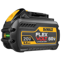 Bloc-piles FlexVolt, Lithium-ion, 60 V, 6 A Cintas