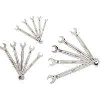 Wrench Set, Combination, 15 Pieces, Metric Cintas