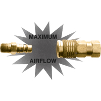 Abouts interchangeables Ultraflo, 1/4" Cintas