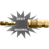 Abouts interchangeables Ultraflo, 1/4" Cintas