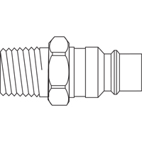 Abouts interchangeables Ultraflo, 1/4" Cintas