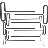 Loop T-Handle Hex Key Set, 10 Pcs., Imperial Cintas