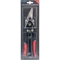 Cisailles &agrave; pivots multiples, Longueur de coupe de 1-3/8", Coupe Gauche Cintas