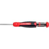 Ratcheting Tamperproof Screwdriver, 8-1/2" L, Cushion Grip Handle Cintas
