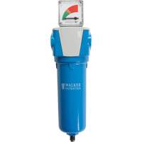 Coalescing Pre-Filter with Differential Gauge, Standard, 1-1/2" NPT, Automatic Drain, For Dust/Particles Cintas