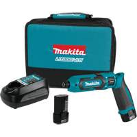 Impact Driver Kit, 1/4", 220 in-lbs Max. Torque, 7.2 V, Lithium-Ion Cintas