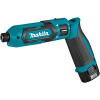 Impact Driver Kit, 1/4", 220 in-lbs Max. Torque, 7.2 V, Lithium-Ion Cintas