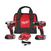 M18 2-Tool Combo Kit, Lithium-Ion, 18 V Cintas